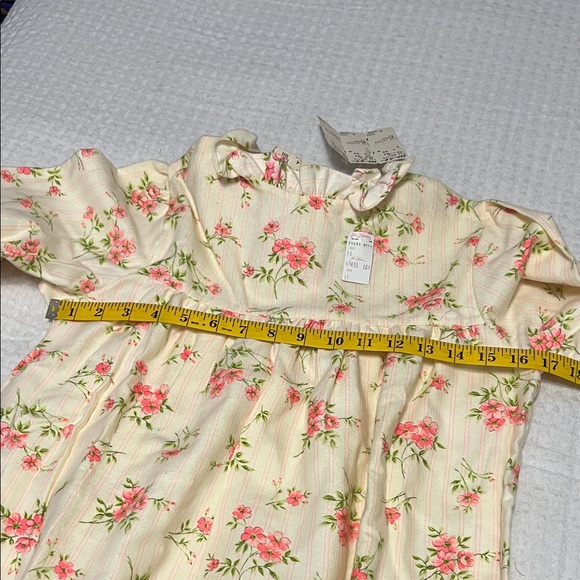 Vintage Her Majesty NWT Girls Long Sleeve Pink Floral Print Nightgown Size 12 - Picture 14 of 15
